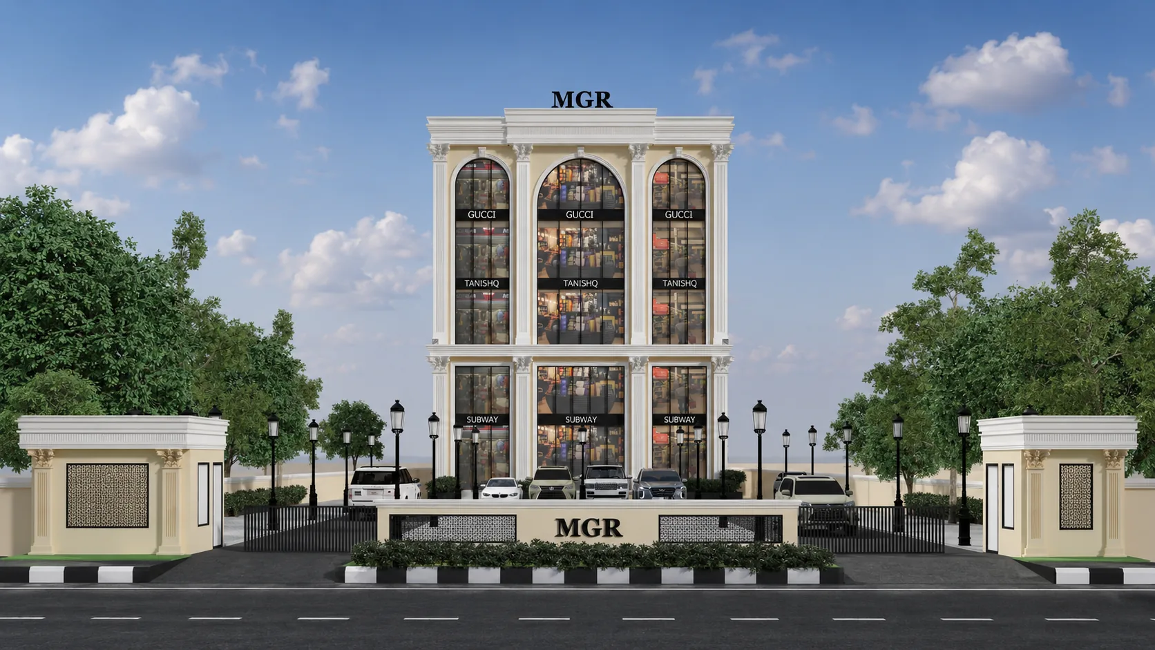 Commercial architecture project