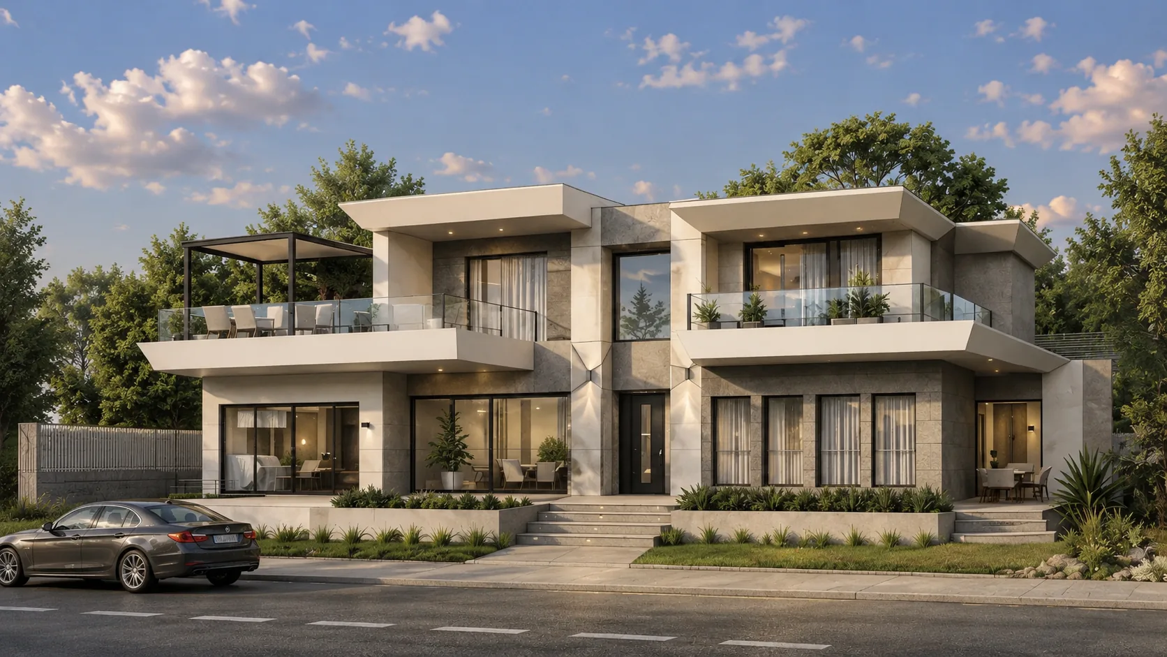 Luxury villa design
