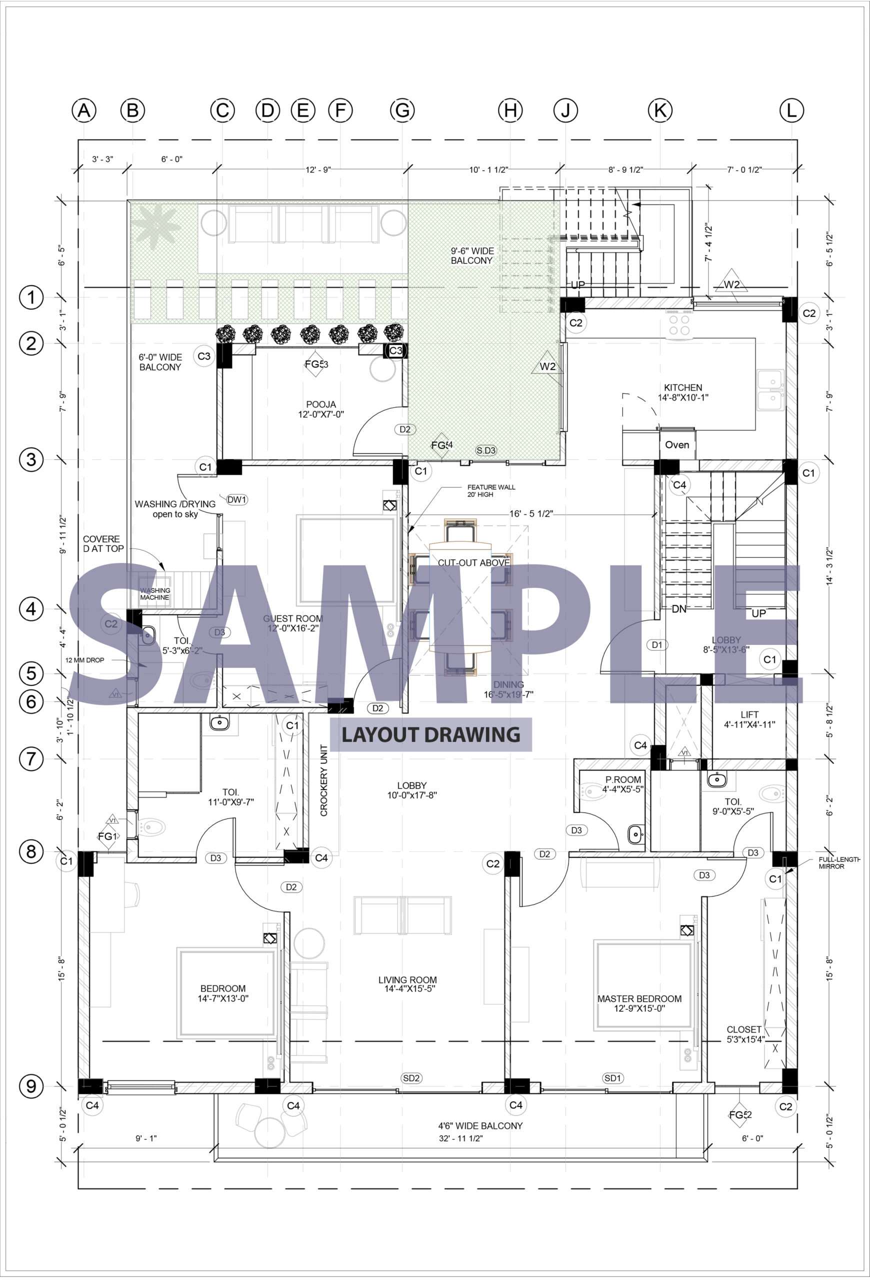 1. LAYOUT sAMPLE