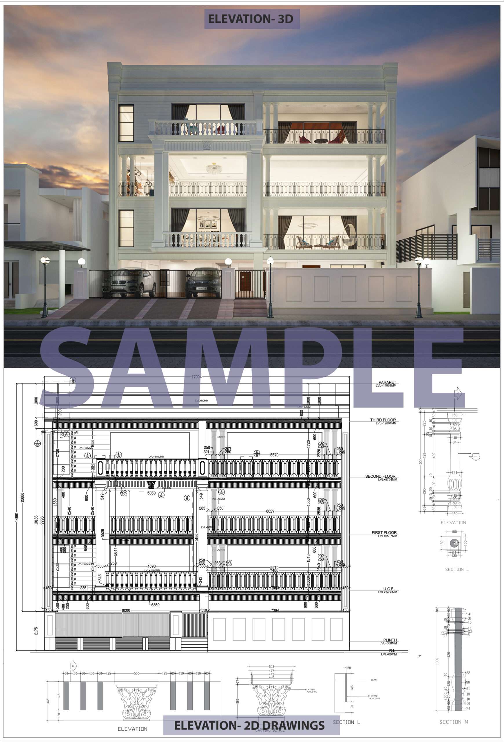 2. ELEVATION SAMPLE