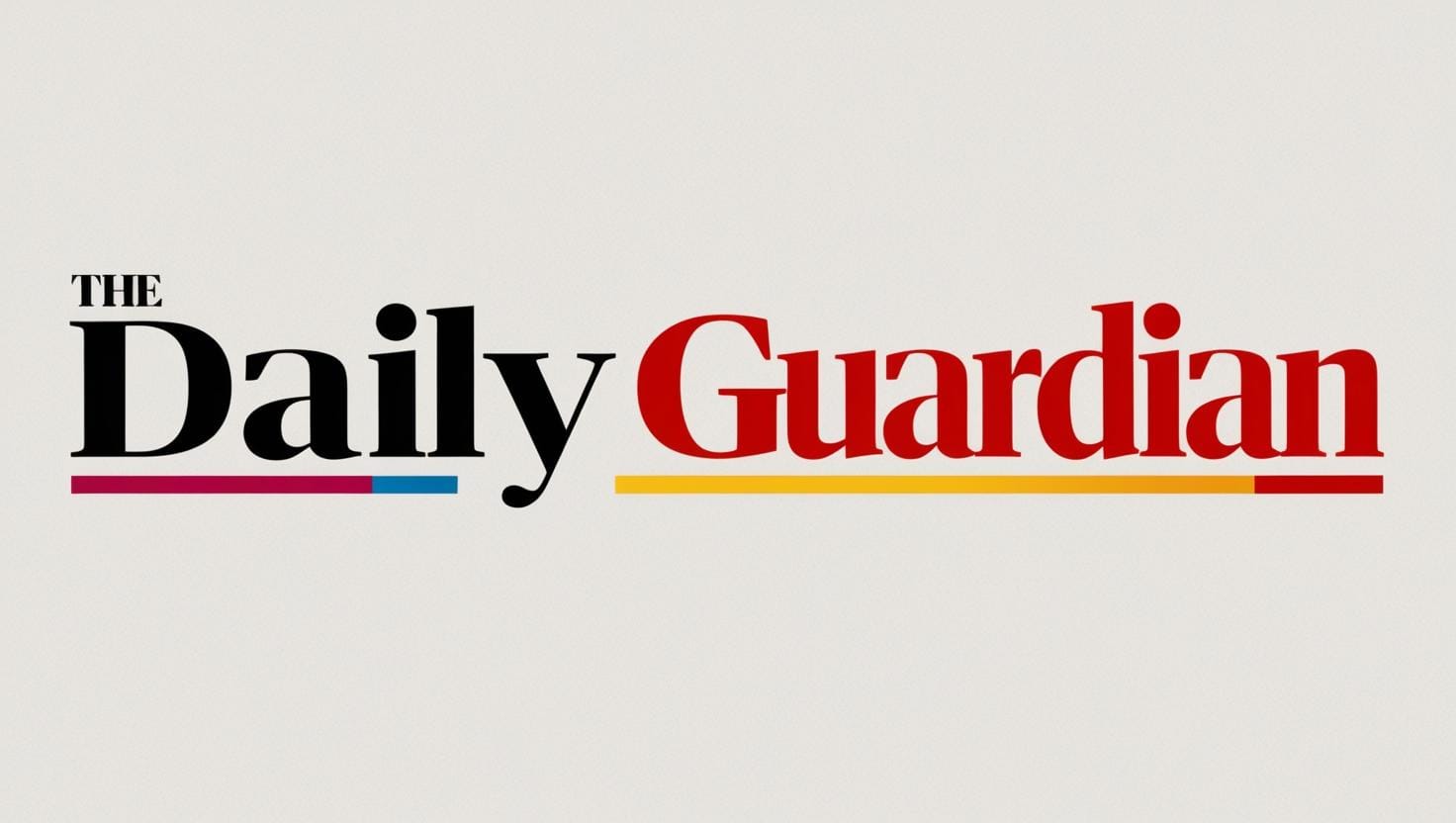 [TDG] the daily guardian Logo Image with proper color and font.