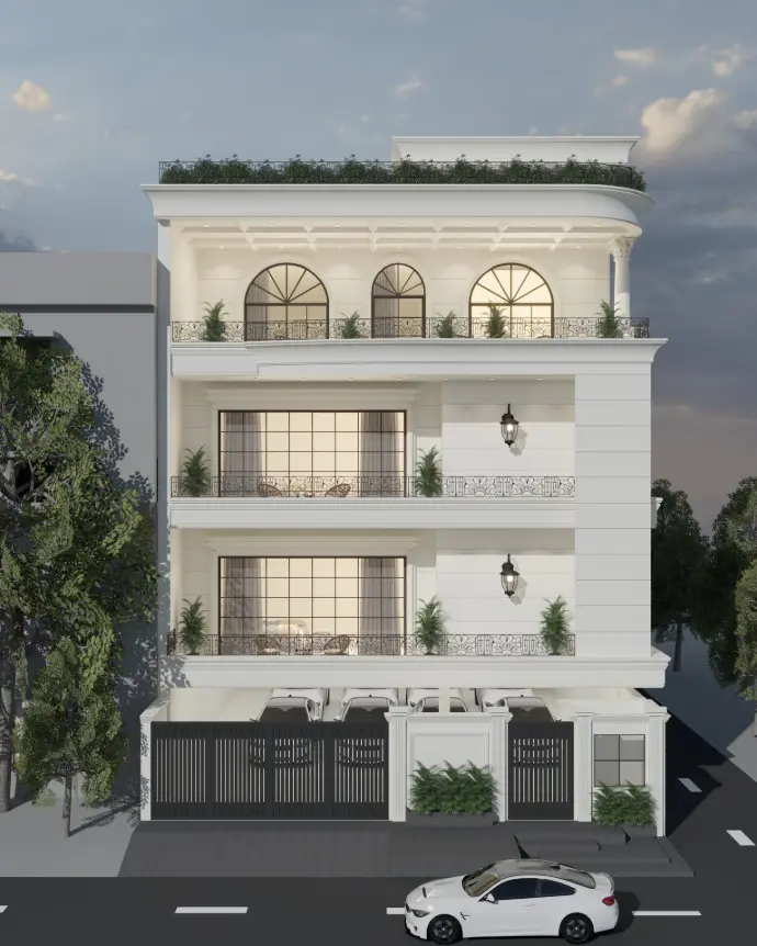 layout residential home